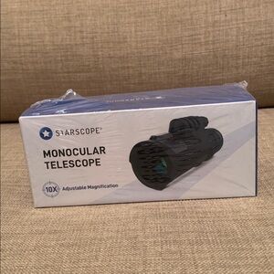 Black Monocular Telescope